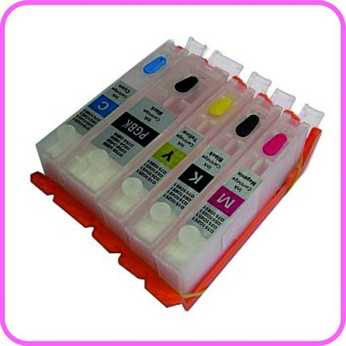 A Set Of Hobbyprint Pgi Cli Refillable Edible Ink Cartridges