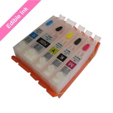 Refillable Edible Ink Cartridge Set for Canon PGI-570 - CLI-571 Cartridges