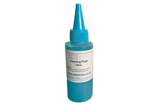 100ml Bottle of Edible Inks Cleaning Fluid