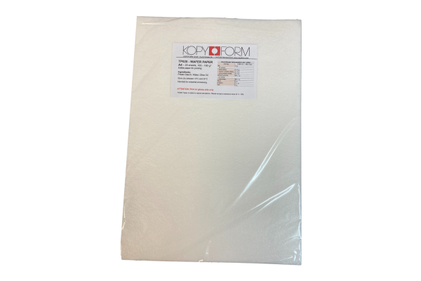 25 x A4 Printable Edible Wafer Paper - Kopyform Premium 0.7mm thickness.