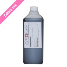 1000ml Bottle of Black Edible Ink for Canon Printers.