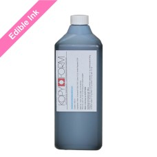 1000ml Bottle of Cyan Edible Ink for Canon Printers.