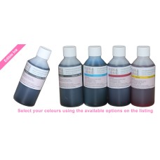 Edible ink in 100ml Bottles for Canon Printers, Select ink colours, HobbyPrint® Brand