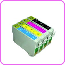 Edible Ink Cartridge Set for Epson T1295 Cartridges by HobbyPrint®.